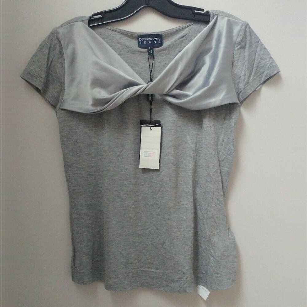 Emporio Armani Jeans Stretch Jersey Top